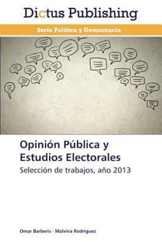 Paperback Opinión Pública y Estudios Electorales [Spanish] Book