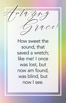 Paperback General Worship Bulletin: How Sweet (Package of 100): Amazing Grace (Hymn Lyric) Book