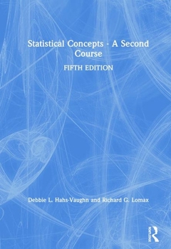 Hardcover Statistical Concepts - A Second Course Book
