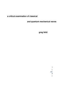 Paperback A Critical Examination of Classical and Quantum Mechanical Waves Book