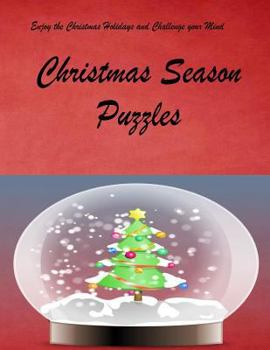 Paperback Christmas Season: Puzzles Book