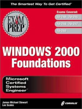Hardcover MCSE Windows 2000: Foundations Book