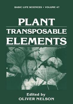 Paperback Plant Transposable Elements Book