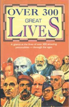 Paperback Over 300 Great Lives Book