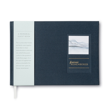Hardcover Forever Remembered: A Guest Book