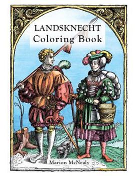 Paperback Landsknect Coloring Book