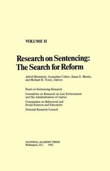 Paperback Research on Sentencing: The Search for Reform, Volume II Book