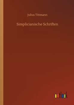 Paperback Simplicianische Schriften [German] Book