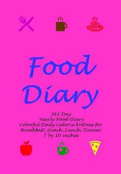 Paperback Food Diary Book