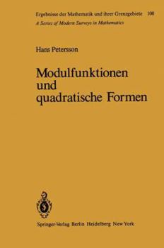 Hardcover Modulfunktionen Und Quadratische Formen [German] Book