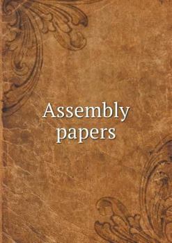 Paperback Assembly papers Book