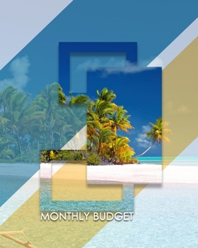 Paperback Monthly Budget: Expense Tracker Notebook - Undated Monthly Budget Planner - perfect for home, office or business. Book