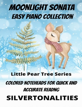 Paperback Moonlight Sonata Easy Piano Collection Little Pear Tree Series Book