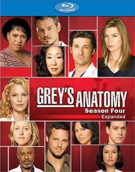 Blu-ray Grey's Anatomy: Season 4 Expanded Book