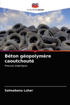 Paperback Béton géopolymère caoutchouté [French] Book