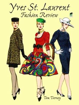 Paperback Yves St. Laurent Fashion Review Book