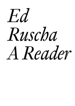 Paperback Ed Ruscha: A Reader Book