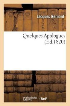 Paperback Quelques Apologues [French] Book