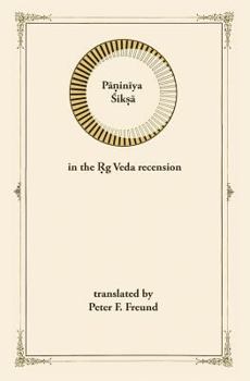 Paperback Paniniya Shiksha: in the Rig Veda Recension Book