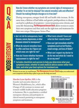 Paperback The Menopause Answer Book: Practical Answers, Treatments, and Solutions for Your Unique Symptoms Book