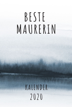 BESTE  Maurerin KALENDER 2020: Cooles Geschenk für eine Maurerin - Kalender Geschenkidee für das Jahr 2020 im White Black Design - mit zusätzlicher ... - Neujahrs Geschenk (German Edition)