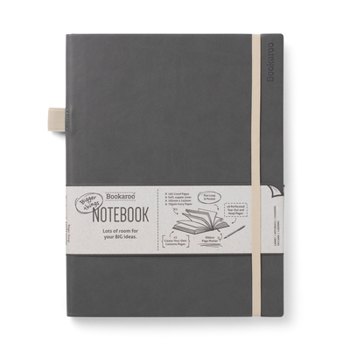 Bookaroo Bigger Things Notebook Charcoal