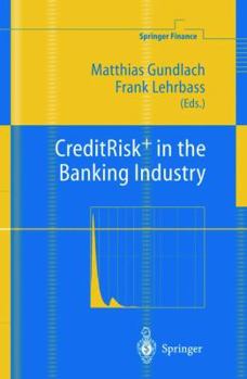 Hardcover Creditrisk+ in the Banking Industry Book