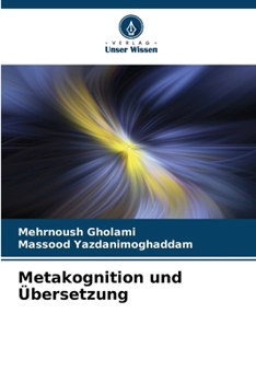 Paperback Metakognition und Übersetzung [German] Book