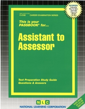 Spiral-bound Assistant to Assessor: Passbooks Study Guide Book