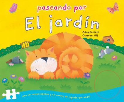 Board book Paseando Por el Jardin [With Toy Mouse on Wheels] [Spanish] Book