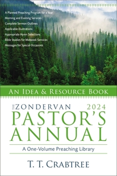 Paperback The Zondervan 2024 Pastor's Annual: An Idea and Resource Book