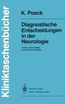 Paperback Diagnostische Entscheidungen in Der Neurologie [German] Book