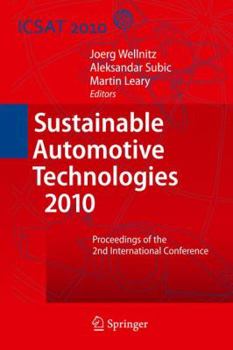 Hardcover Sustainable Automotive Technologies: Proceedings of the 2nd International Conference Book