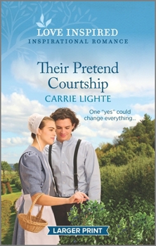 Mass Market Paperback Their Pretend Courtship: An Uplifting Inspirational Romance [Large Print] Book