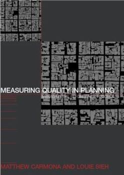 Paperback Measuring Quality in Planning: Managing the Performance Process Book