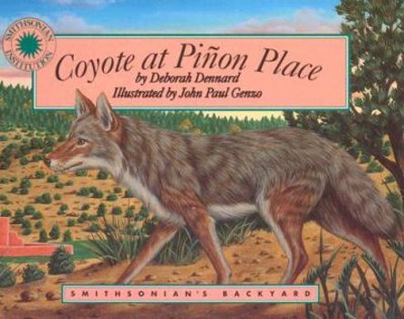 Coyote At Pinon Place (Micro Book & 6" Plush Coyote) - Book  of the Smithsonian's Backyard