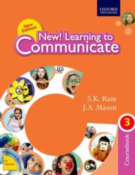 Paperback NEW! LEARNING TO COMMUNICATE (CCE EDITION) CB 3 Book