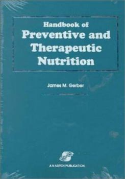 Paperback Handbook of Preventive & Therapeutic Nutrition Book