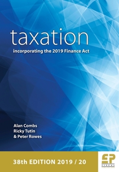 Paperback Taxation - incorporating the 2019 Finance Act (2019/20) Book