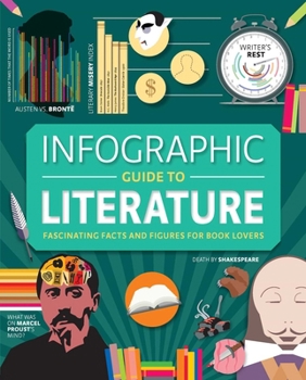 Paperback Infographic Guide to Literature Book