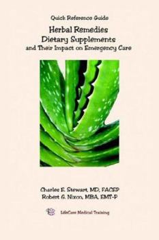 Paperback Herbal Remedies, Dietary Supplements, and Their Impact on Emergency Care Book