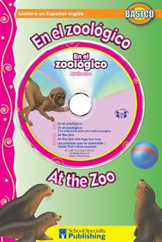 Paperback En El Zoológico: At the Zoo [With CD] Book