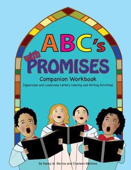 Paperback ABC's with Promises Companion Workbook: Uppercase and Lowercase Letters Coloring and Writing Activities Book