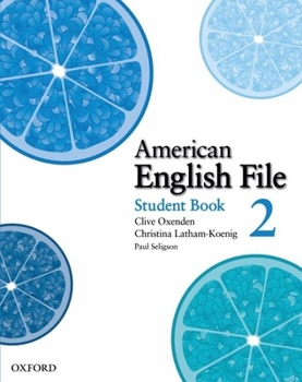 Paperback American English File 2 Student Book