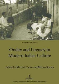 Hardcover Orality and Literacy in Modern Italian Culture Book