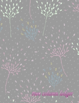 Paperback two column ledger: * 8,5" x 11" *112 pages * Column book