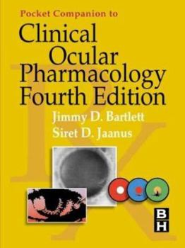 Paperback Pocket Companion to Clinical Ocular Pharmacology Book