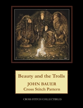 Beauty and the Trolls: John Bauer Cross Stitch Pattern