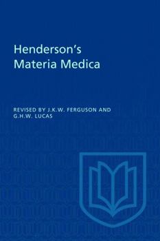 Paperback Henderson's Materia Medica Book