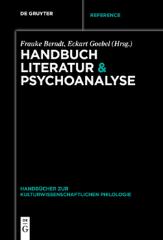 Paperback Handbuch Literatur & Psychoanalyse [German] Book
